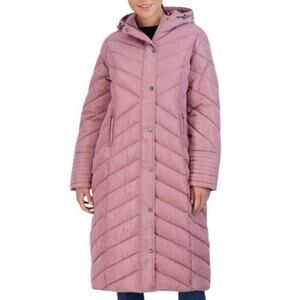 Madden girl by Steve Madden hooded maxi puffer coat size L